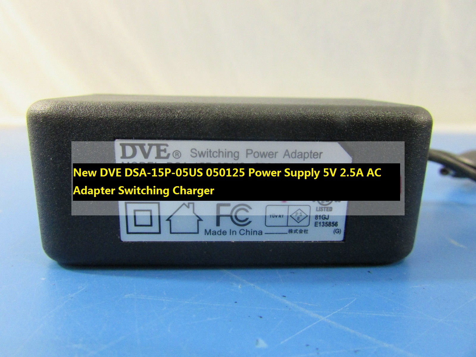 *Brand NEW*5V 2.5A AC Adapter DVE DSA-15P-05US 050125 Power Supply Switching